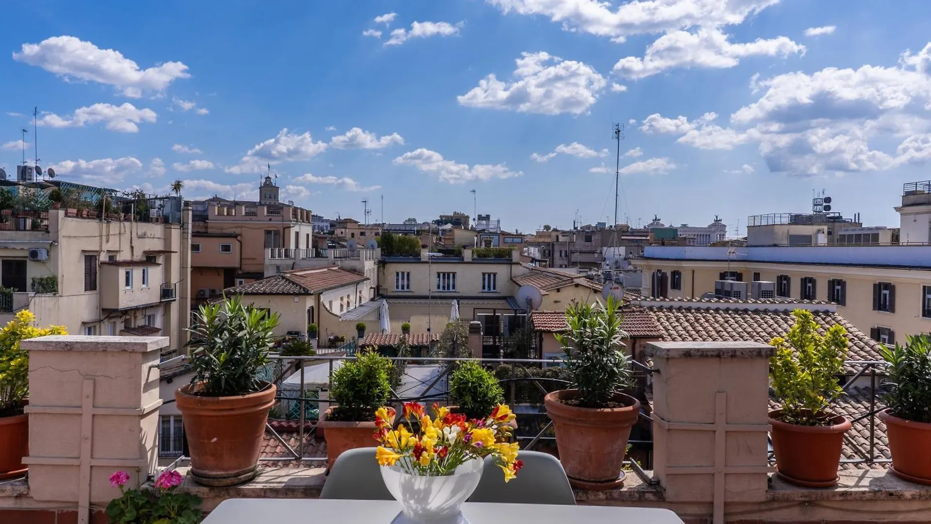 Attic With Terrace Spanish Steps Exclusive Rome