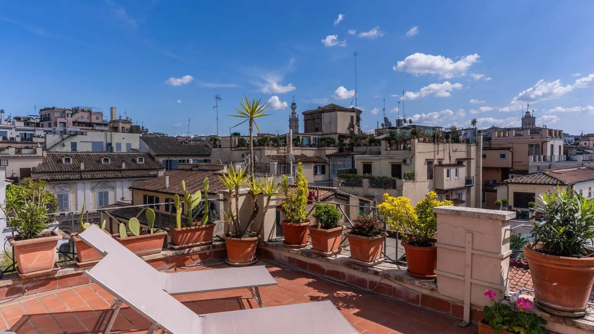 Apartment Attic With Terrace Spanish Steps Exclusive Rome